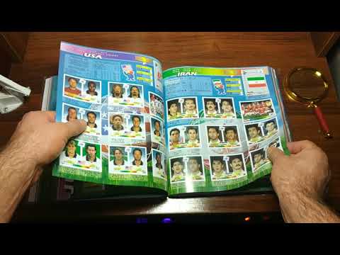 Видео: Обзор альманаха по чемпионатам мира от Panini(review Panini World Cup Football Collection 1970-2018)