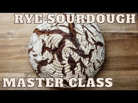 Видео: Rye Sourdough Bread Master Class/Ръжен хляб с квас