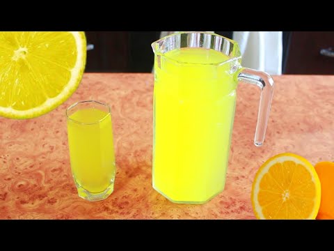 Видео: ВСЕГО 2 ЛИМОНА  И  ПОЛ АПЕЛЬСИНА  / ЛИМОНАД НА ВСЮ СЕМЬЮ ГОТОВ !! ОЧЕНЬ ПРОСТОЙ РЕЦЕПТ / AY COOK