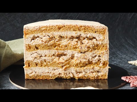 Видео: НОВИНКА!🍁 НЕРЕАЛЬНЫЙ ТОРТ ТЫКВЕННЫЙ ЛАТТЕ с ХРУСТЯШКОЙ🍁 Pumpkin latte cake recipe