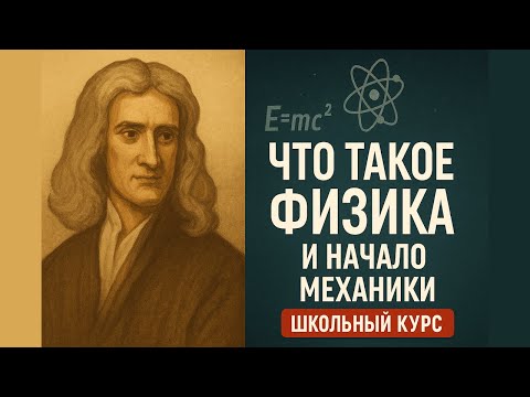 Видео: Школьный курс физики // Лекция 1. Определение физики, начало механики