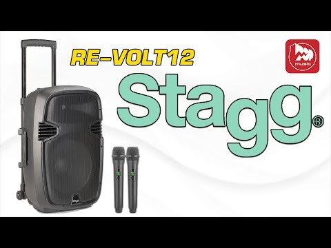 Видео: STAGG RE-VOLT 12 Активная колонка с питанием от аккумулятора