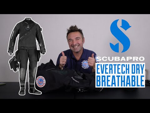 Видео: Обзор сухого костюма Evertech Dry Breathable от SCUBAPRO