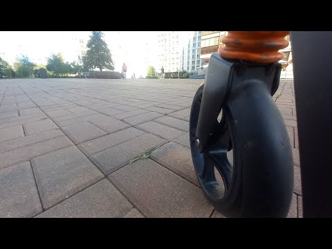 Видео: Москва Свиблово ЖК Лайф катаюсь на самокате