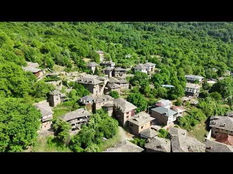 Видео: Кръгче над селата Лещен и Ковачевица, Гоце Делчев