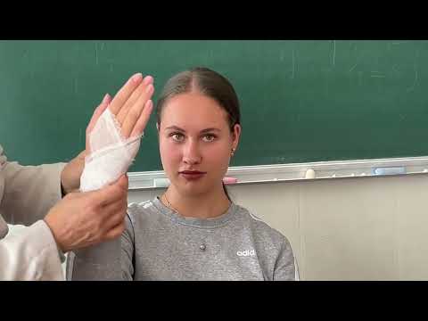 Видео: Пов'язка на кисть