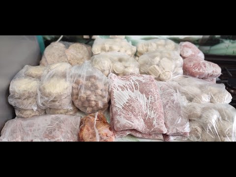 Видео: Заготовка полуфабрикатов морозилку / Preparation of semi-finished products in the freezer