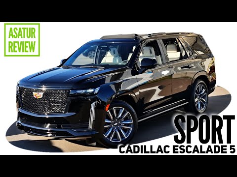 Видео: 🇺🇸 Обзор Cadillac ESCALADE V SPORT 6.2 V8 AWD 416 л.с. AT-8 / Кадиллак Эскалейд 5 Спорт 2022