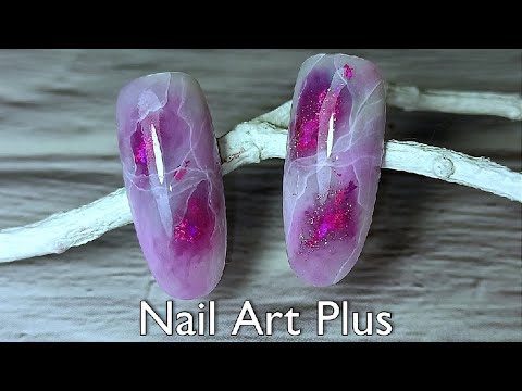 Видео: Nail Art |Быстрый и Простой Дизайн Ногтей|Marble