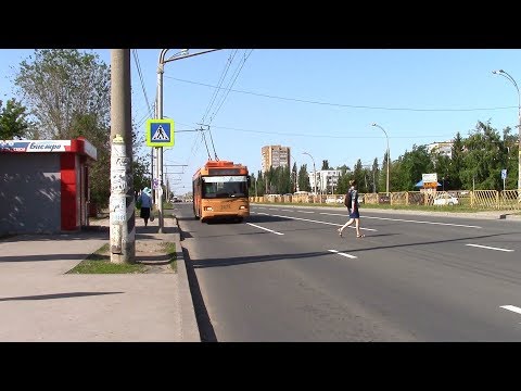 Видео: Тольяттинский троллейбус пр кт Степана Разина