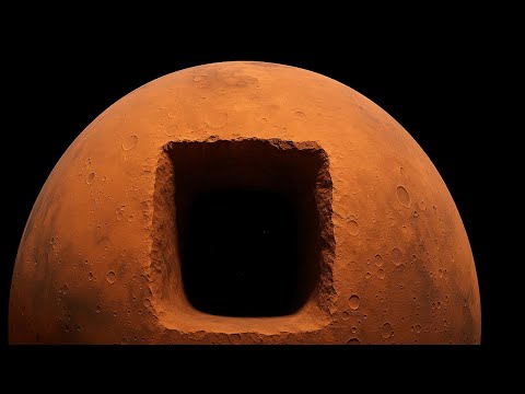 Видео: На поверхности Марса есть жуткая квадратная дыра — почему NASA скрыли её?