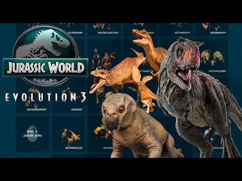 Видео: 3 новых вида: карнотавр, листрозавр и другие｜Jurassic World Evolution 3