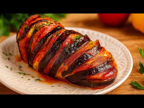 Видео: Этот рецепт фаршированных баклажанов просто снесет вам крышу! 😍 Так просто и вкусно!