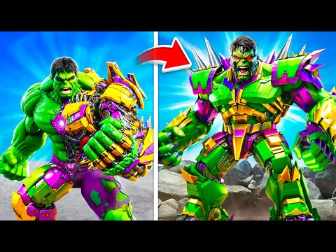 Видео: ПРОКАЧАЛ ХАЛКА В РОБОТА ХАЛКА в ГТА 5 ОНЛАЙН (GTA 5 ONLINE)