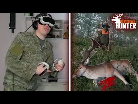 Видео: ПЬЯНЫЙ ГЛЕБ НА ОХОТЕ С ОДНОКЛАССНИКОМ (Virtual Hunter VR) | Sasavot