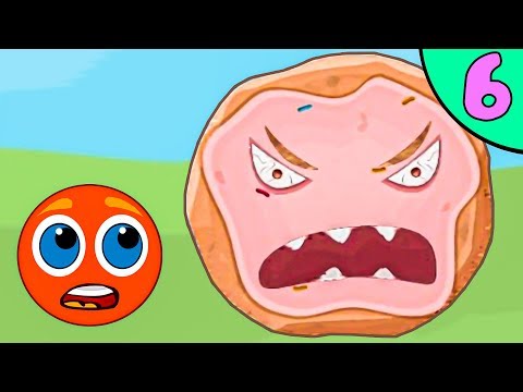 Видео: Несносный КРАСНЫЙ ШАР ГЛАЗАСТИК #6. Мультик Red Ball на Игрули TV