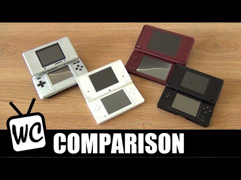 Видео: Сравнение Nintendo DS — какую модель мне купить? (DS против Lite против DSi против DSi XL)
