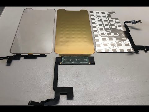 Видео: Замена тачскрина iPhone X Замена 3d touch iPhone X Снимаем сенсор и форстач с iPhone X невредимыми