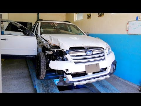 Видео: Subaru Outback. USA. Обзор повреждений.