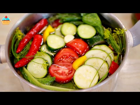 Видео: ОВОЩНОЕ АССОРТИ ЗА СУТКИ для праздничного стола. ВКУСНЕЙШИЕ МАЛОСОЛЬНЫЕ ОГУРЦЫ, ПОМИДОРЫ, ЦУКИНИ..