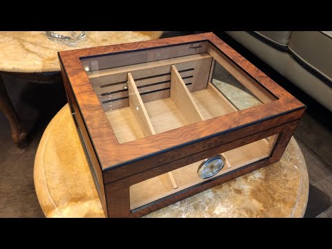 Видео: Подготовка на нов хюмидор