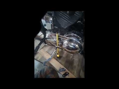 Видео: Подтяжка цепи праймери Harley Devidson Sportster