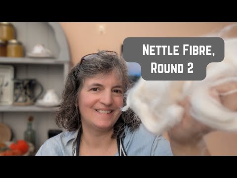 Видео: СНОВА прядем крапивное волокно. На этот раз, кажется, у меня получилось!