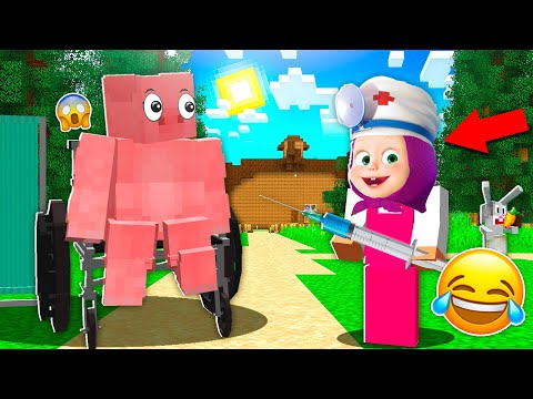 Видео: МАША ЕНДІ ДӘРІГЕР! МАША МЕН АЮ,😂😂 " 11 бөлім қазақша майнкрафт казакша