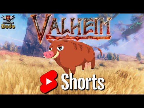 Видео: Valheim - И надоедливый кабан! #Shorts #YouTubeShorts