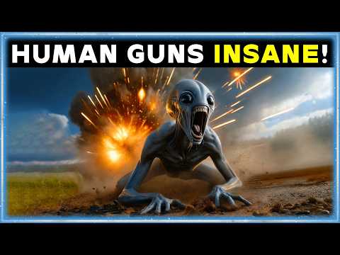 Видео: Инопланетяне издевались над «примитивным» огнестрельным оружием людей, пока не столкнулись с рель...