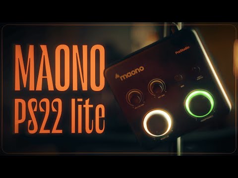 Видео: Maono PS22 Lite - Моя первая внешняя звуковая карта | опыт использования