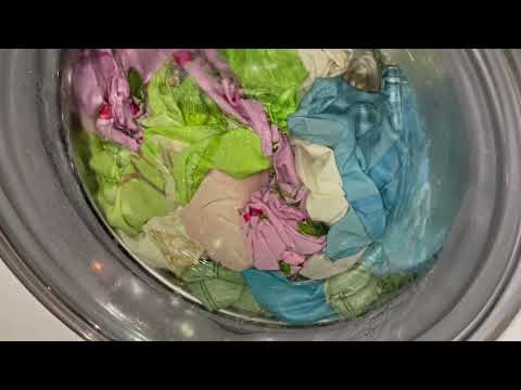 Видео: Имитация режима miele:хлопок гигиена/Lg хлопок 60 