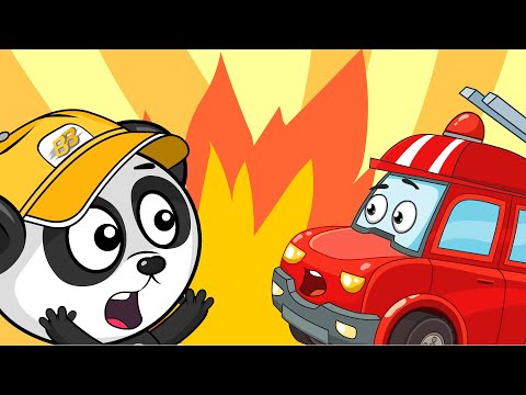 Видео: Спасайтесь! Пожар от Лупы. Забавные мультики для детей с БиБи Шоу