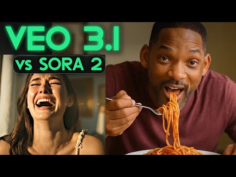 Видео: Сравнение VEO 3.1 и SORA 2 Pro (кто победит?)