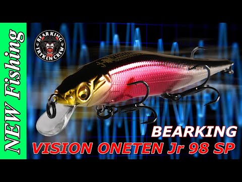 Видео: Megabass VISION ONETEN Jr 98 SP от Bearking. Коробки для воблеров Bearking.