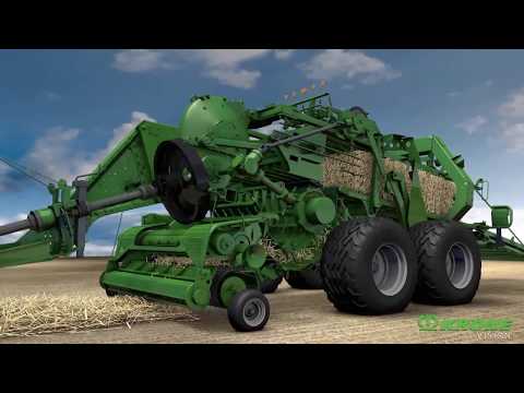 Видео: KRONE BiG Pack 3D-Animation (анимaция)