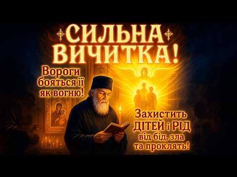 Видео: ⚡️Сильна вичитка, яку вороги бояться як вогню! 🔥 Захистить ДІТЕЙ і РІД від бід, зла та проклять!🛡️