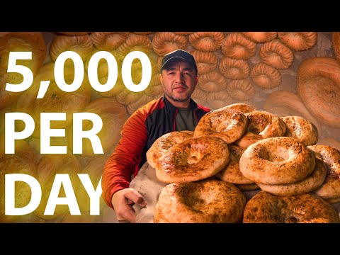 Видео: БОЛЬШЕ 5К УЗБЕКСКОГО ХЛЕБА ЗА ДЕНЬ! | Приготовление Узбексеого Хлеба | 4K УЗБЕКИСТАН