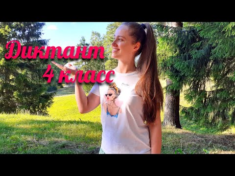 Видео: Диктант по русскому языку 4 класс «Совесть»