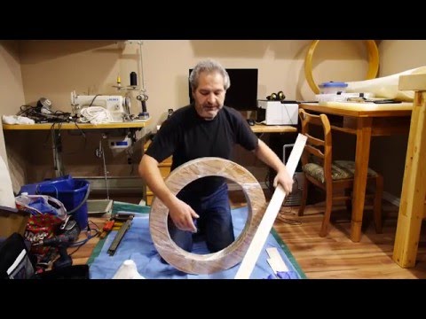 Видео: How to make a shaman drum (buben) part 1 (Russian audio with EN subs) - как сделать бубен, часть 1