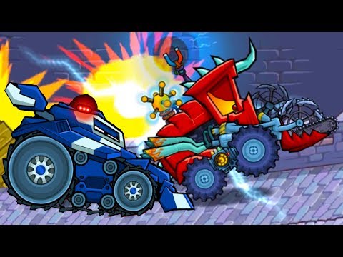 Видео: Машина ест машину 3 #24 Молния в Car Eats Car. Хищные машины с Кидом на #МАШИНКИКИДА
