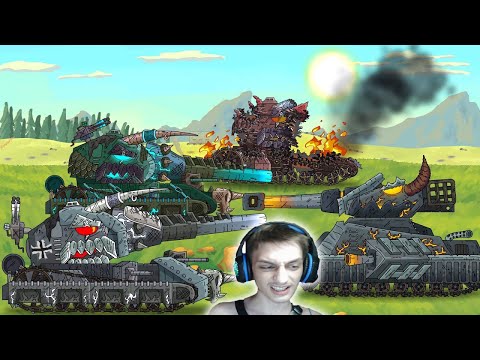 Видео: Помогите уничтожить Левиафана! - Мультики про танки реакция на Gerand (геранд) анимация мульт