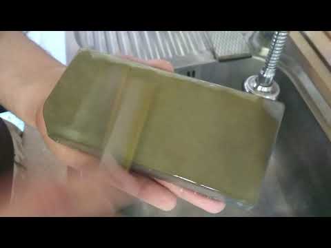 Видео: Ozuku Asagi Namito 5 ++. Обзор японского натурального камня для заточки опасных бритв