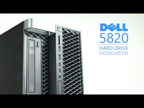 Видео: Установка жесткого диска Dell Precision 5820
