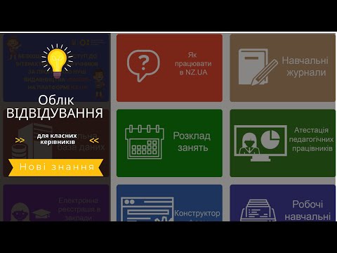 Видео: Облік відвідування учнів у електронному журналі Нові знання