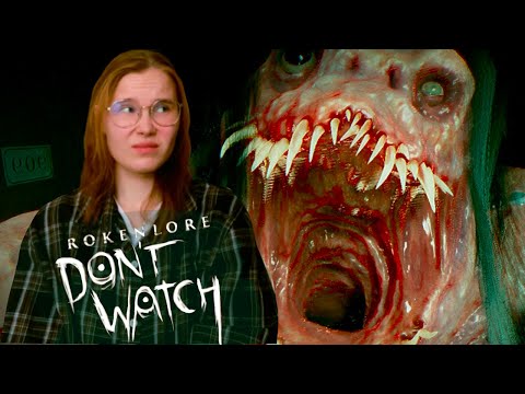 Видео: НЕУДАЧНО УБЕЖАЛА ОТ МОНСТРА | BrokenLore: DON'T WATCH Demo