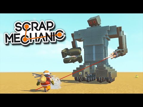 Видео: КЛАУД и ГЛЮК испытают ВАШИ ДИЧЬ ПОСТРОЙКИ  в SCRAP MECHANIC