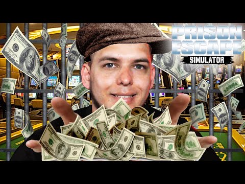 Видео: ВЫИГРАЛИ ДЖЕКПОТ! НАЧИНАЕМ ПРОКАЧКУ КАМЕРЫ! (Prison Escape Simulator Dig Out) #3