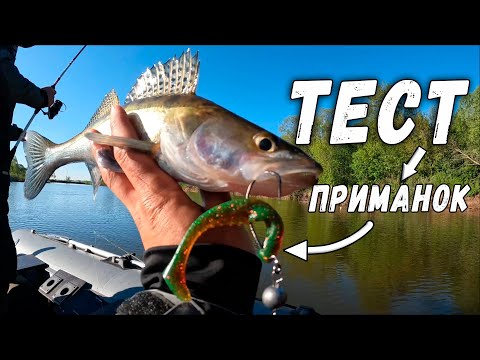 Видео: Рыбалка на спиннинг. Клюнул даже сом!