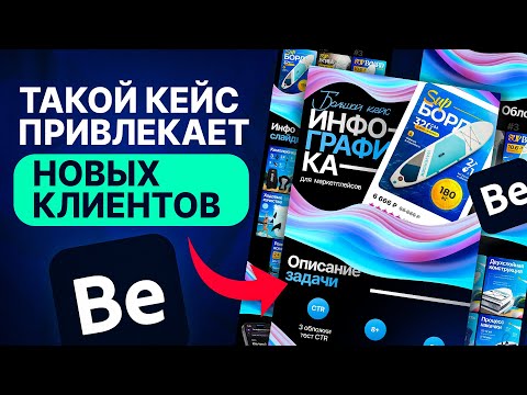 Видео: Вы ТОЧНО уверены, что у вас продающее  портфолио? Оформляем проект Behance